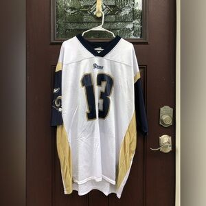 Vintage Rams Kurt Warner #13 NFL Reebok Jersey